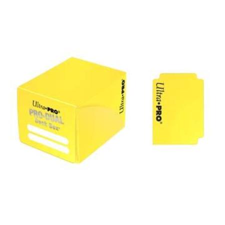 Buy Ultra Pro Deck Box: 120CT ProDual - Small Size - Yellow in NZ. 