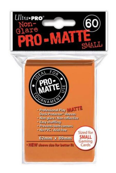 Ultra Pro Pro-Matte Orange (60CT) YuGiOh Size Sleeves