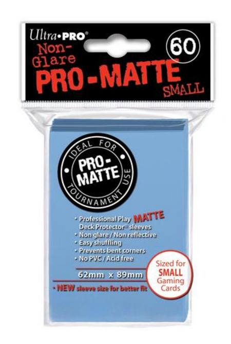 Ultra Pro Pro-Matte Light Blue (60CT) YuGiOh Size Sleeves